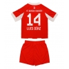 Maglie da calcio Bayern Munich Luis Diaz #14 Prima Maglia Bambino 2025-26 Manica Corta + Pantaloni corti)